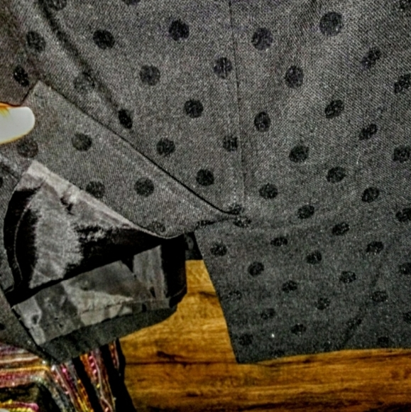 Loft Midi Pencil Skirt Size 8 Velveteen Bow Tie at Waist Back Slit NWOT - Picture 6 of 11